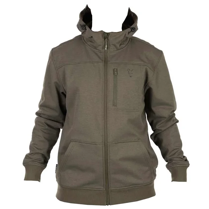 Fox Collection Soft Shell Jacket Green and Black – Angeljacke L