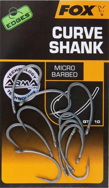 Fox Edges Armapoint Curve Shank Hooks – 10 Karpfenhaken 2