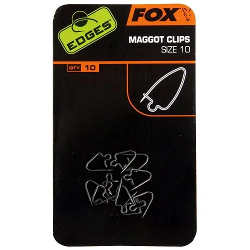 Fox Edges Maggot Clips Size 6