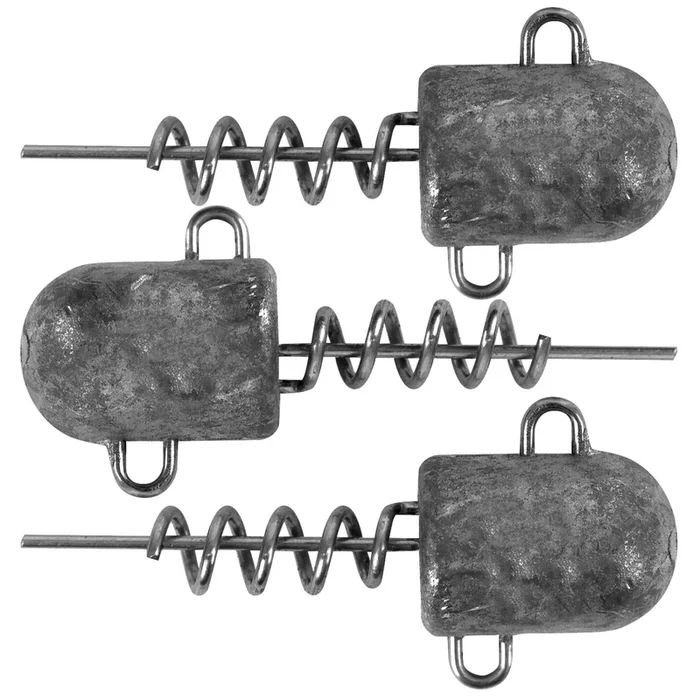 Fox Rage Corkscrew Bullet Jig Heads – 3 Schraubkopf Jighaken 10g