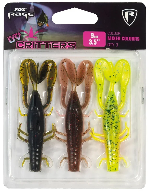 Fox Rage Critters UV Mixed Colour Pack » HechtundBarsch.de