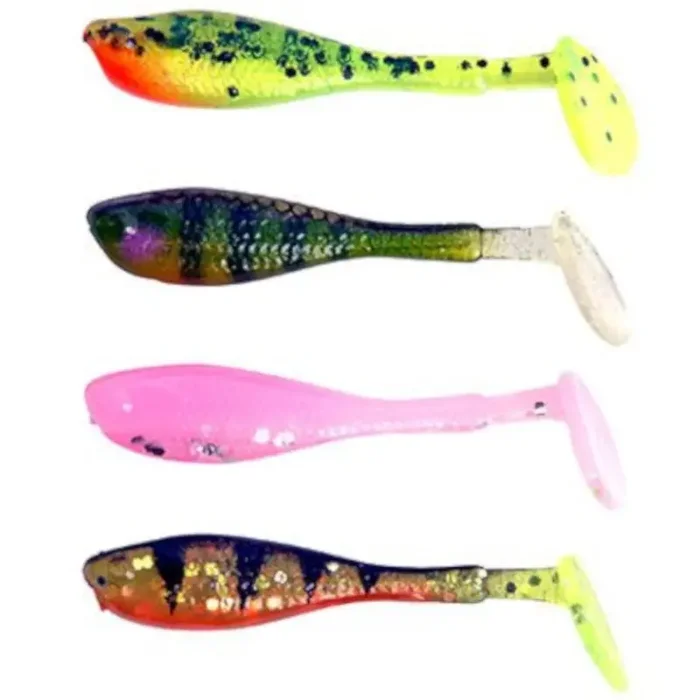 FOX RAGE Micro Fry 4cm Ultra UV Mixed Colors 8pcs.