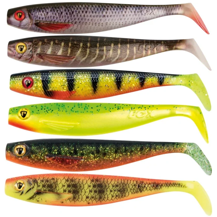 Fox Rage Pro Shad 14cm – 2 Gummifische super natural roach