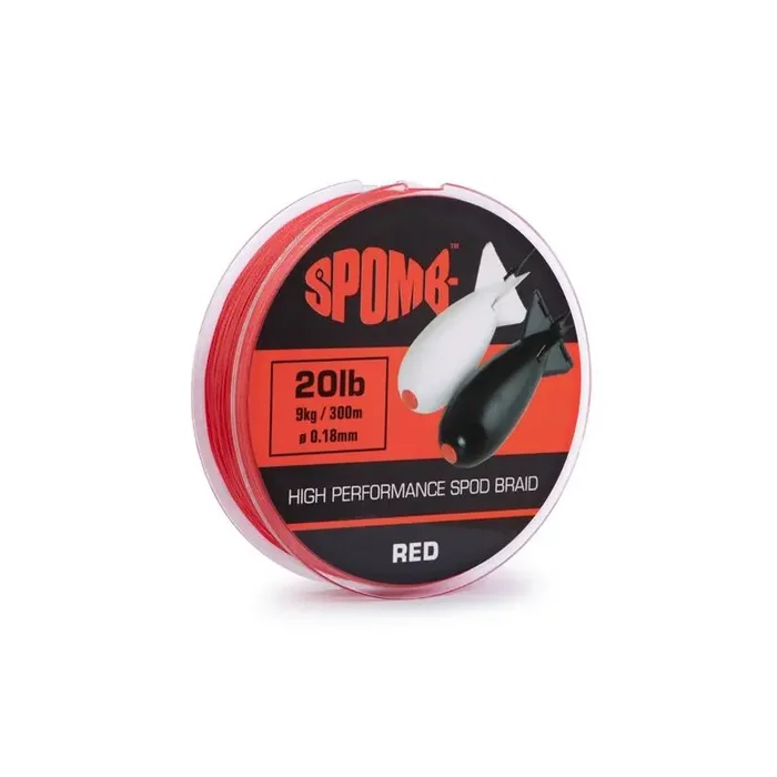 FOX Spomb Braid 0,18mm 9kg 300m Rood