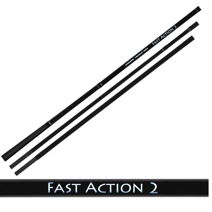 FTM Kescherstab Fast Action 2 | 3-teilig | Trout Area Sports