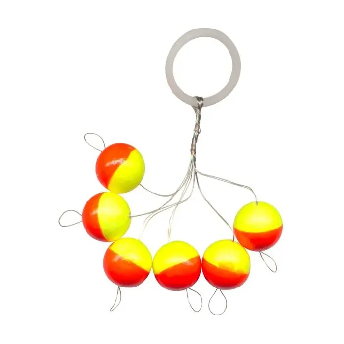 FTMAX FTM NG Trota Pilot Round 10mm Rosso/Giallo 6pz.