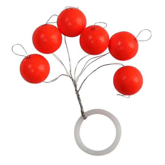 FTMAX FTM NG Trota Pilota Rotondo 10mm Rosso 6pz.
