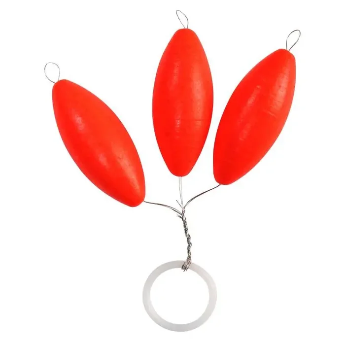 FTMAX FTM NG Trout Pilot Oval 15mm Red 3pcs.