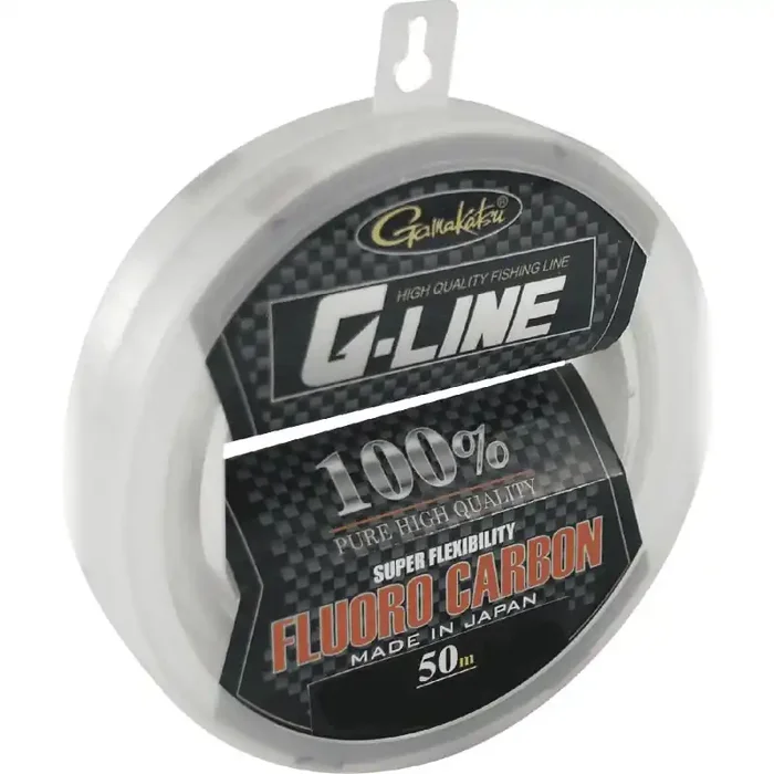 GAMAKATSU G-Line Fluorocarbon Big Spool 0,55mm 13,6kg 50m Transparent