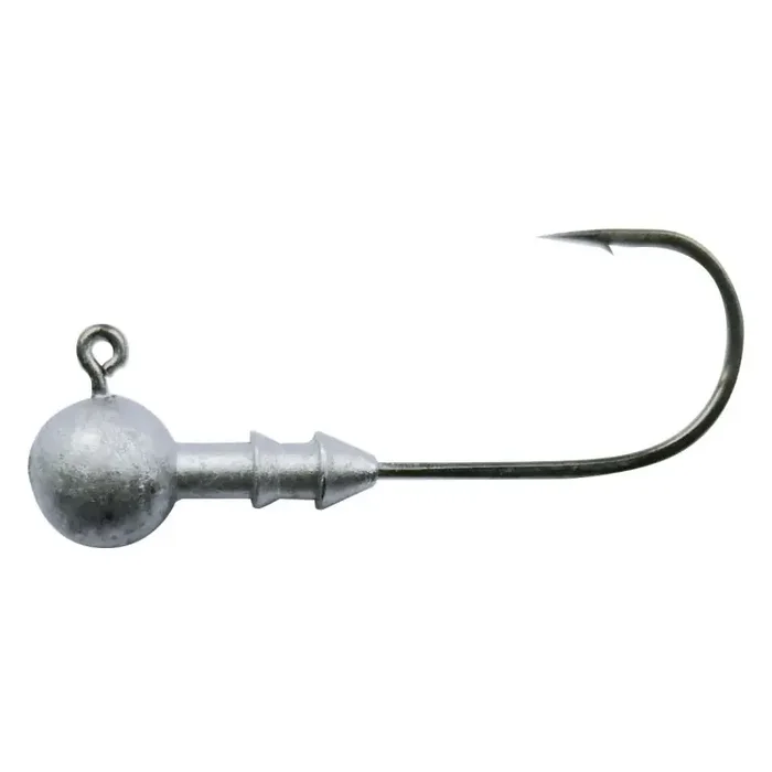 GAMAKATSU Gancio Testa di Bullone Gr.1/0 0,5g NS Nero 4pz.