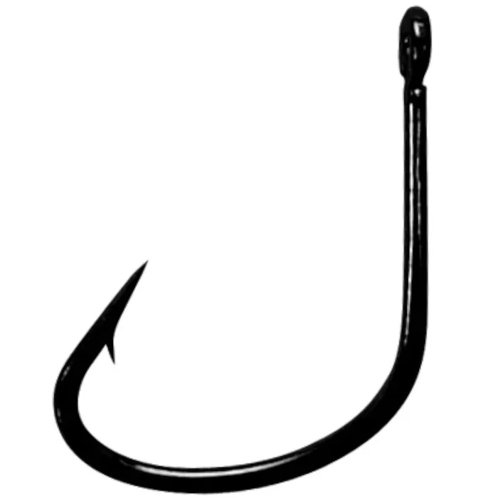 Gamakatsu LS-3513F N/L New Label Eyed Hooks Black – Einzelhaken Gr. 8 / 15 Stück