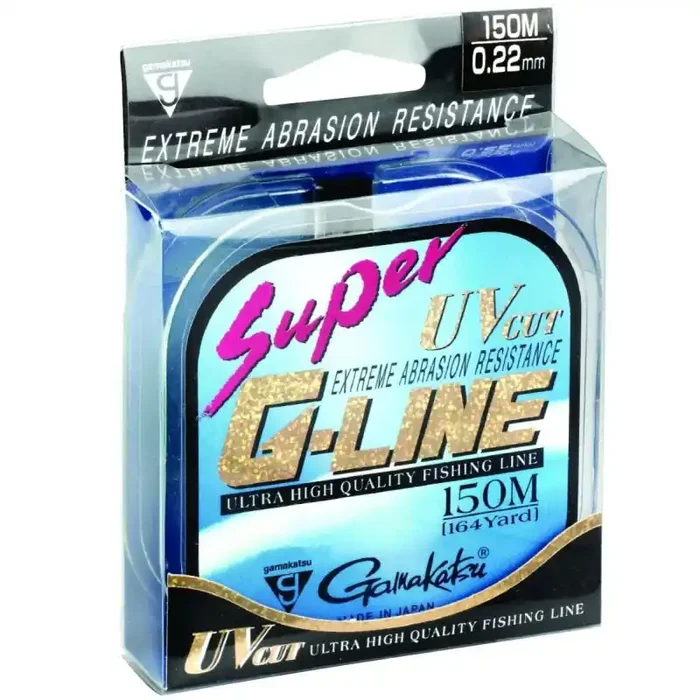 GAMAKATSU Super G-Line 0,06mm 0,4kg 150m transparent-green