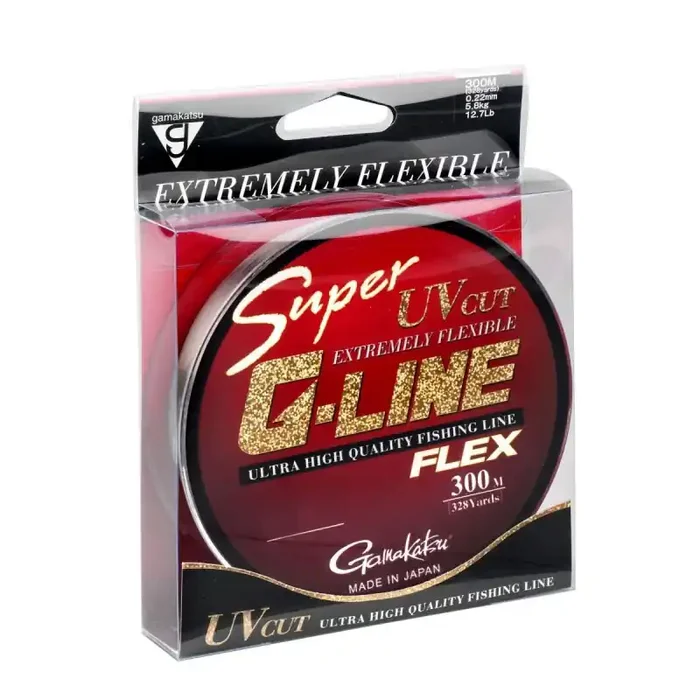 GAMAKATSU Super G-Line Flex 0,18mm 3,03kg 300m Trasparente