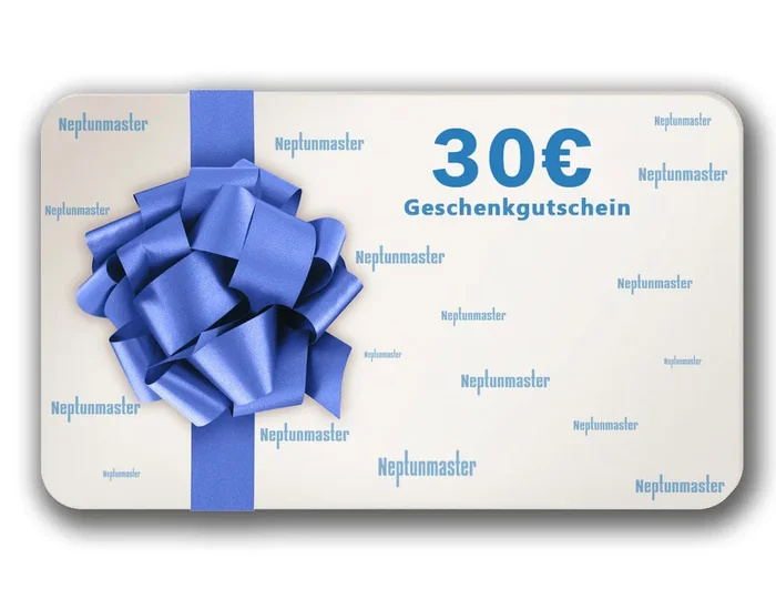 Geschenk Gutschein 30 Euro | Angeln Neptunmaster
