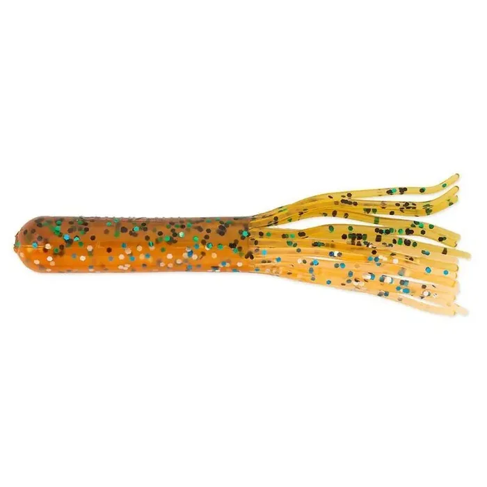 GITZIT LURES 3.5″ Gitzit IM Tubi 9cm 4g Marrone/Arancio 10pz.
