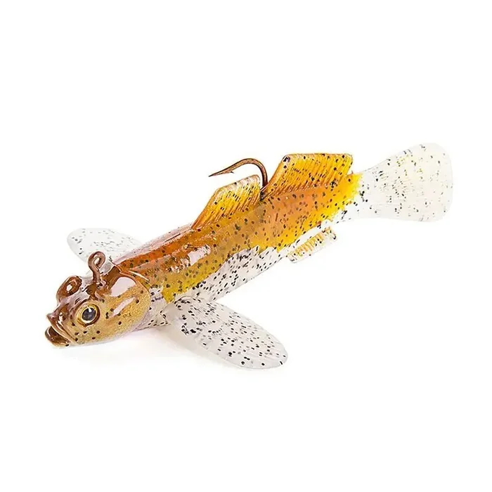 GITZIT LURES 3.5″ Round Goby 7,8cm 4g Cinnamon Goby 2+1pc.