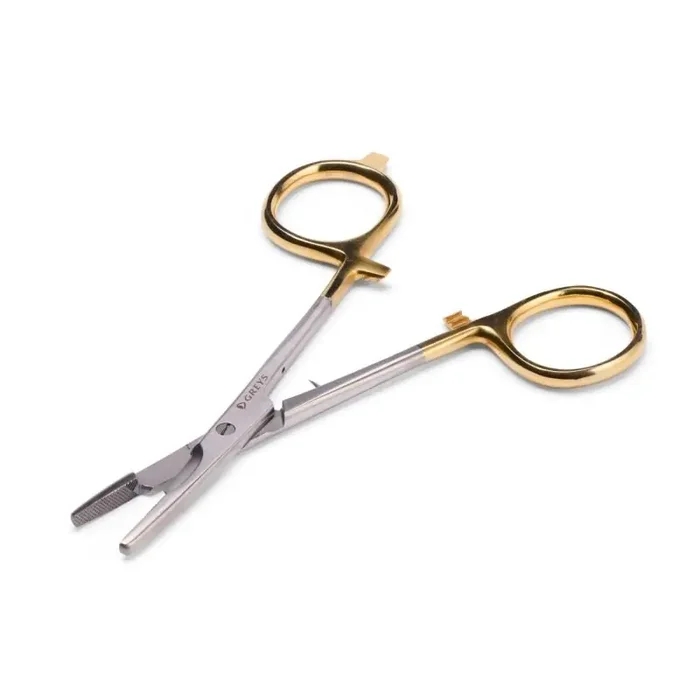 GREYS Ciseau/forceps droit 5.5pouces 14cm