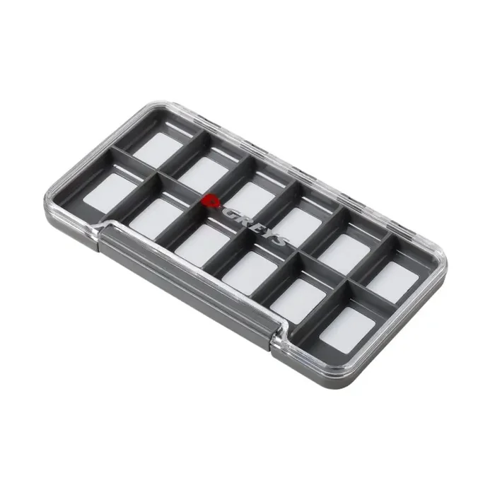 GREYS Slim Fly Box étanche 12 compartiments 187x103x17cm