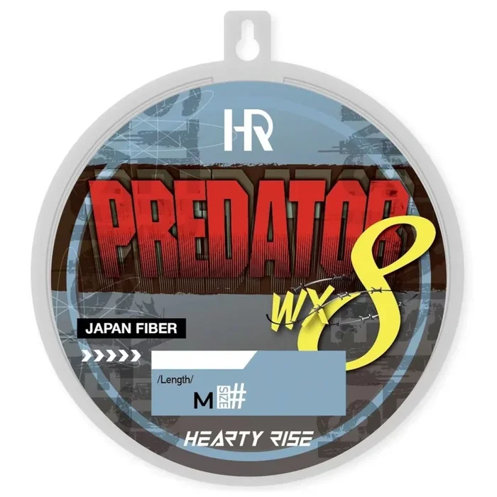 Hearty Rise Predator WX8 Line PE Multi Colour – 300m Angelschnur 0.29mm / 25.0kg