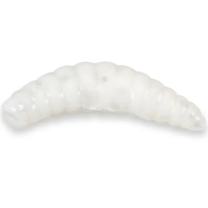 IRON TROUT Super Soft Bee Maggots Salmon Egg 2,5cm White Glitter 15pcs.