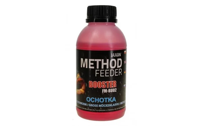 Jaxon Method Feeder Booster Erdbeere 350 Gramm günstig im Angel Shop für Karpfenangeln kaufen