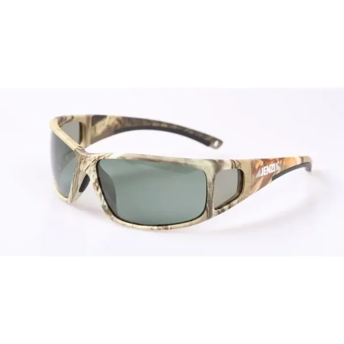 JENZI astuccio per occhiali polarizzati modello 02 verde-grigio