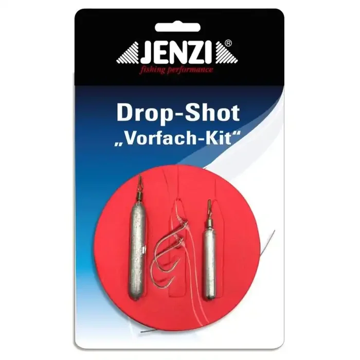 JENZI Dropshot Ready To Fish kit di piombi con dimensioni 2 5g 10g 200cm