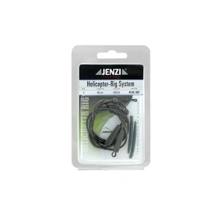 JENZI Helicopter Rig System 40cm Green 2pcs.