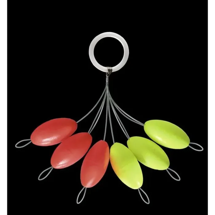 JENZI Piloti di galleggiamento scorrevoli misura 4 9x20mm 6pz.