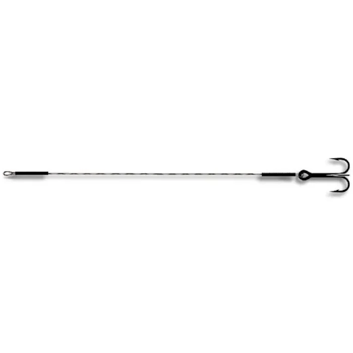 JENZI Powerflex 7×7 super miękki stalowy przypon z pętelką i kotwiczką rozmiar 1 50cm 12kg