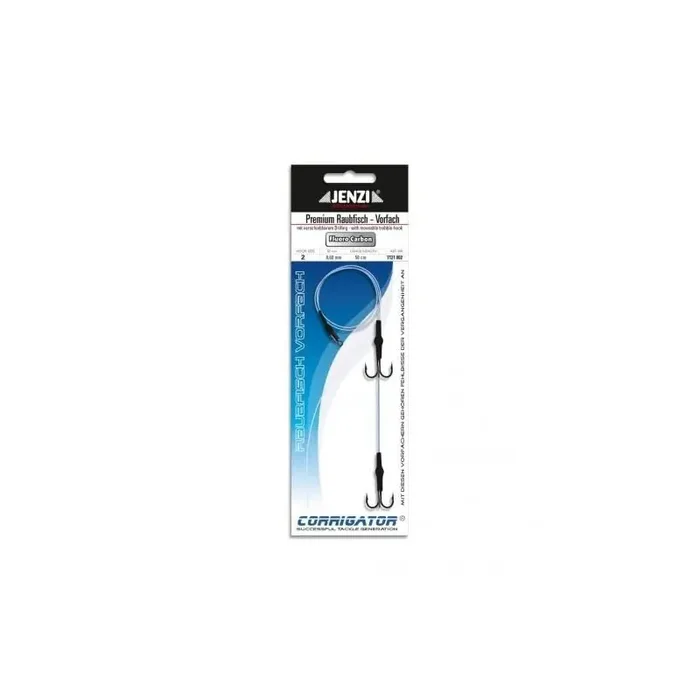 JENZI Predator System Deluxe „Fluorocarbon Material“ talla 2 0.6mm 50cm