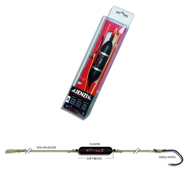 Jenzi Siluro Catfish Rig komplett mit Subfloat