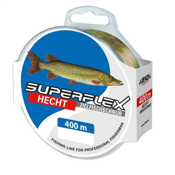 JENZI Superflex target fishing line 0.32mm 2.85kg 400m marrone chiaro