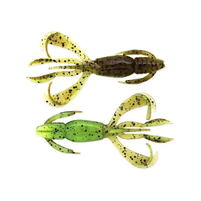 KEITECH 2,8″ Crazy Flapper 7cm 3,5g Zucca Verde/Chartreuse 8pz.