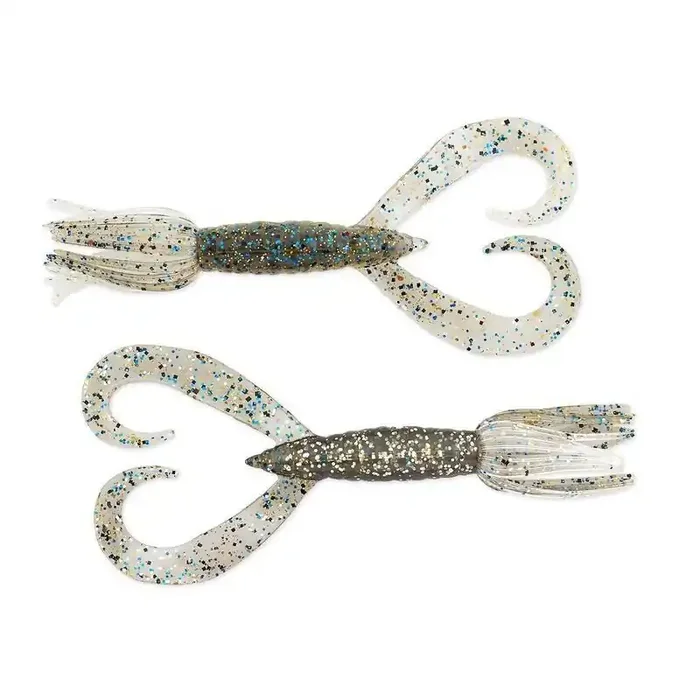 KEITECH 3,5″ Little Spider 9cm 2,7g Bluegill Flash 5st.