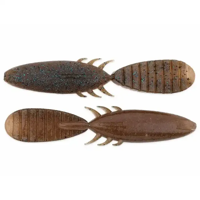 KEITECH 3.5″ Paddlin Beaver 9cm 8g Blue Back Cinnamon 7Stk.