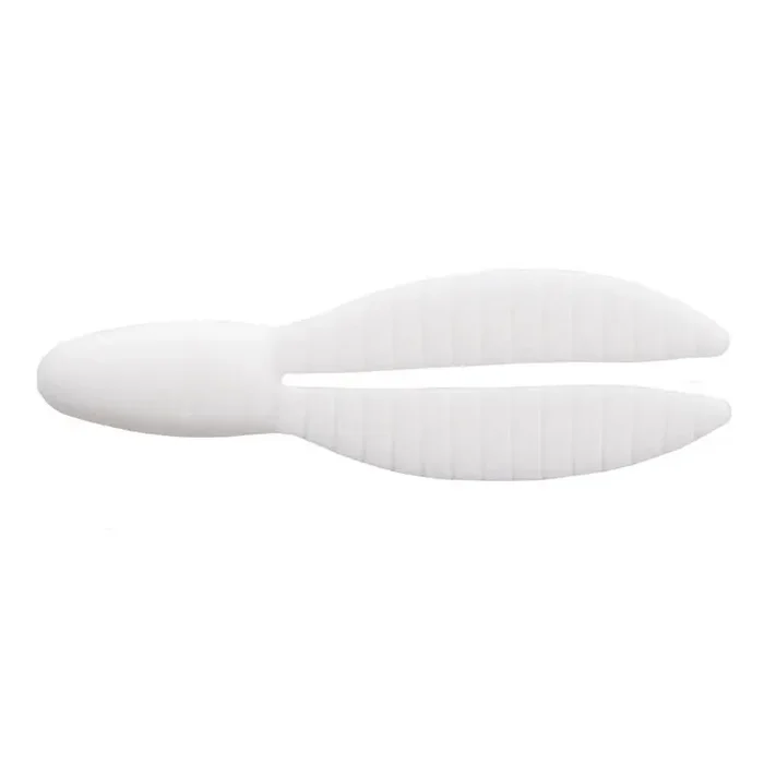 KEITECH 3″ Flex Chunk Medium 8cm 8g White 6pcs.