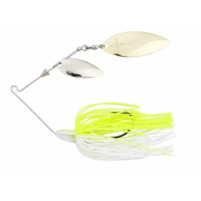 KEITECH Tee-Bone Spinnerbait DW (509) 10,5g blanc/chartreuse