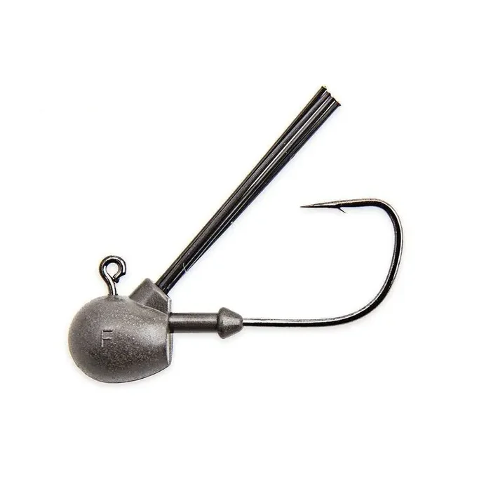 KEITECH Tungsten Fine Guard Jig Gr.2 1,3g Black Nickel 4pcs.