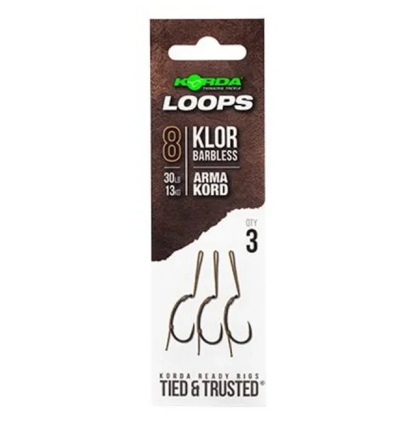 Korda Loop Rigs Klor Widerhakenlos