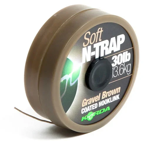 Korda N-Trap Soft 20lb Gravel Brown 20m