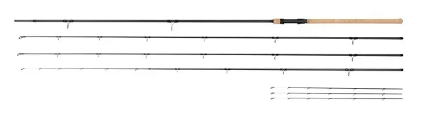 Korum 3K Trilogy Triple Tip Feederrute 12ft (Inkl. 1.75lb, 2.2lb & 1.5lb Power Quiver!)