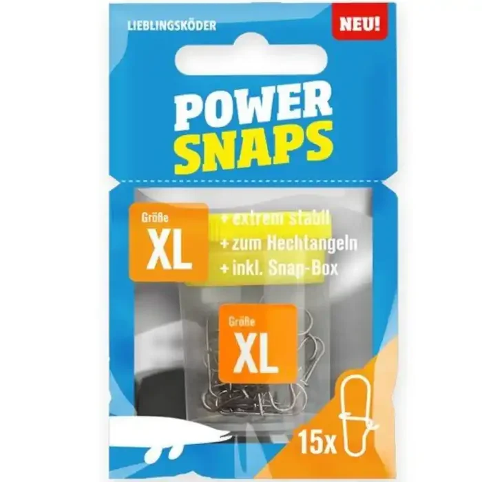 LIEBLINGSKÖDER Power Snaps maat XL 15st.