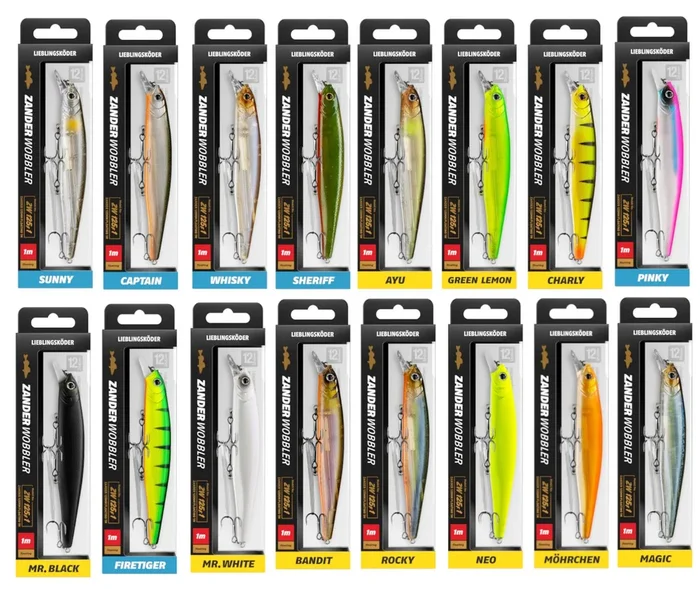 Lieblingsköder Zanderwobbler 125mm 20g – Wobbler zum Zanderangeln Möhrchen