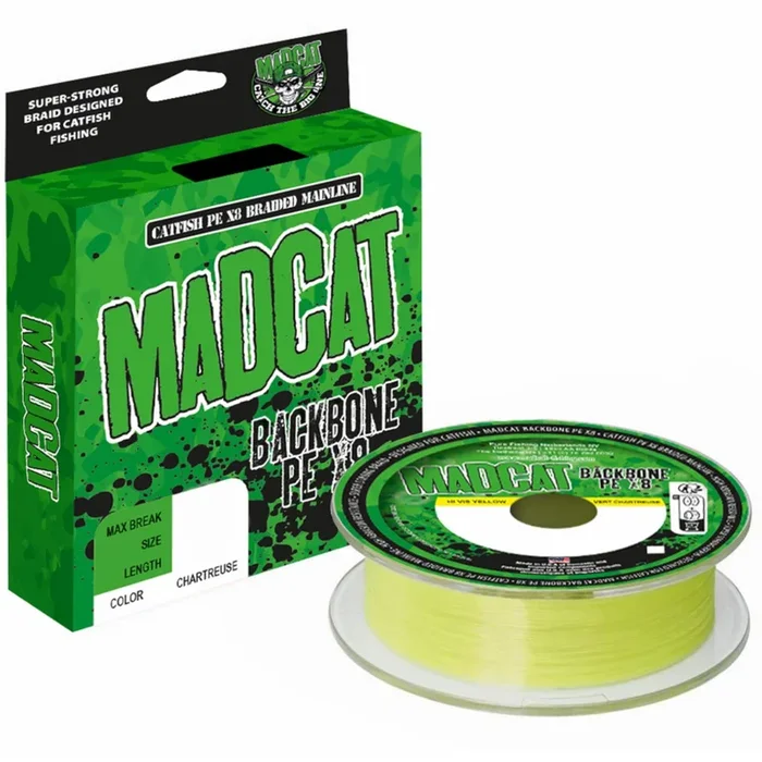 Madcat Backbone – 3000m geflochtene Angelschnur 0.45mm / 47.7kg