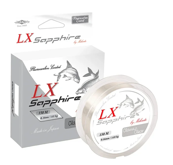 Mikado SCHNUR – LX SAPPHIRE CLASSIC CLEAR – 0.08mm/1.08kg/50m