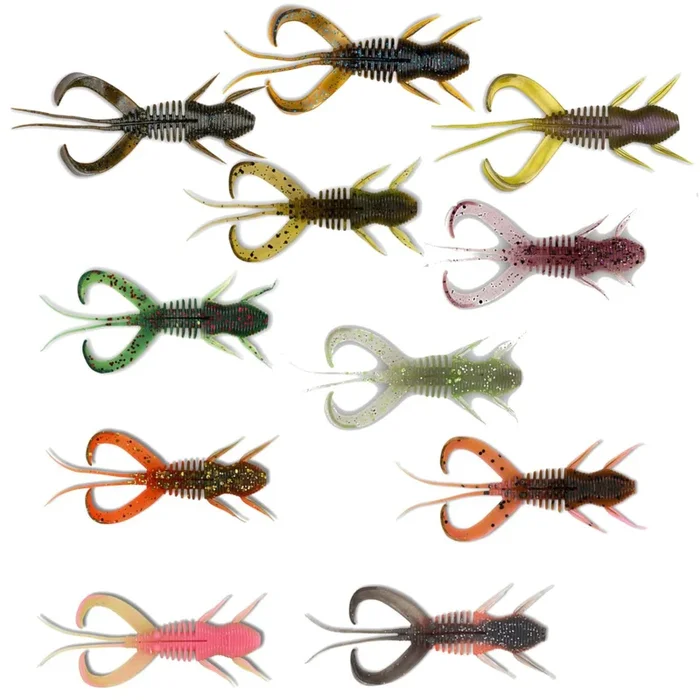 Monkey Lures 10cm Craby Lui – 5 Gummikrebse Space Schrimp