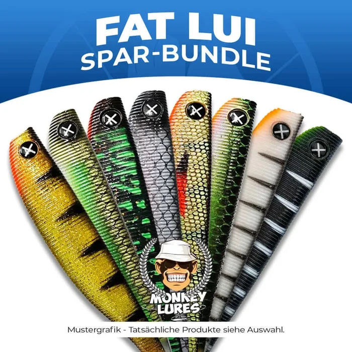 Monkey Lures Fat Lui 11 cm | Spar-Bundle » HechtundBarsch.de