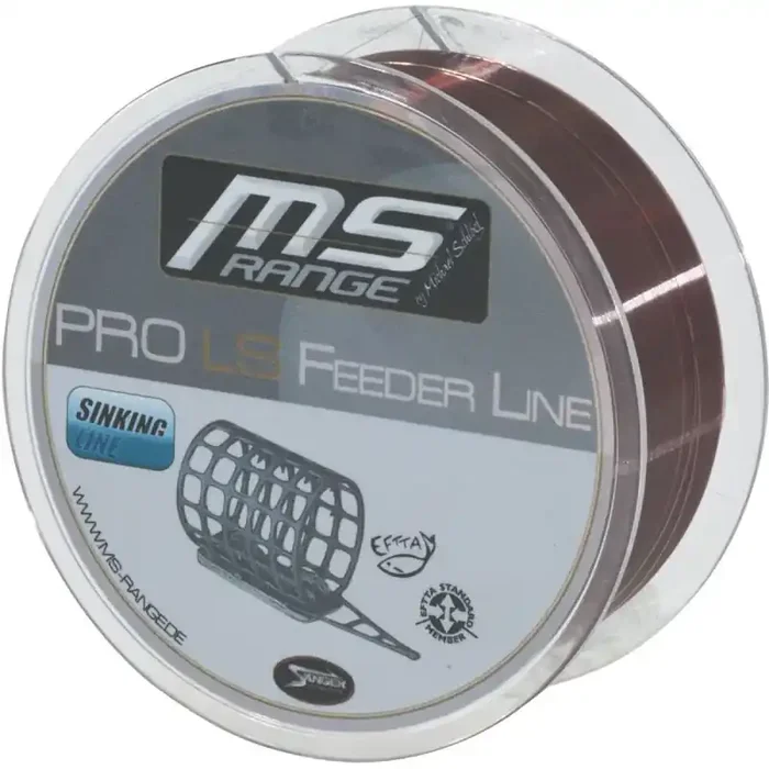 MS RANGE Pro LS Feeder 0,18mm 2,59kg 300m Brown