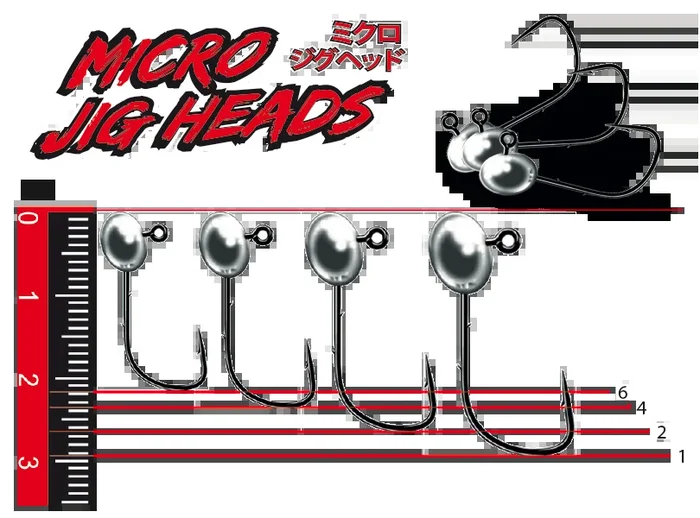 Nomura Micro Jigs Jigköpfe